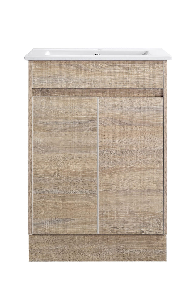 Avia Tobi 600mm Prime Oak Floor Standing Vanity