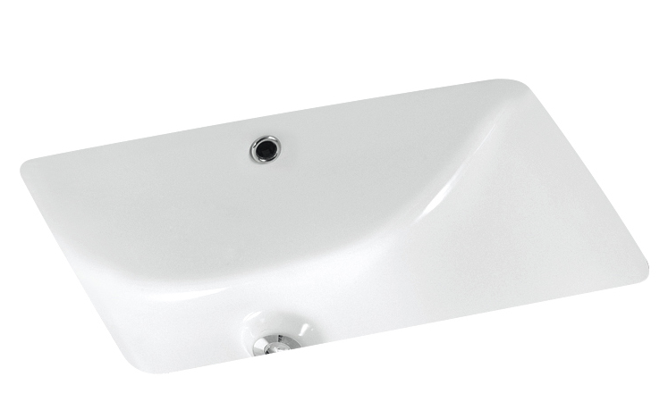 UB-824 Gloss White Undermount Basin
