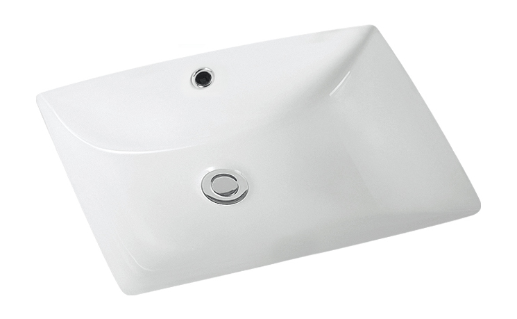 UB-826 Gloss White Undermount Basin