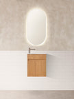 York 450mm Rosewood Wall Hung Vanity
