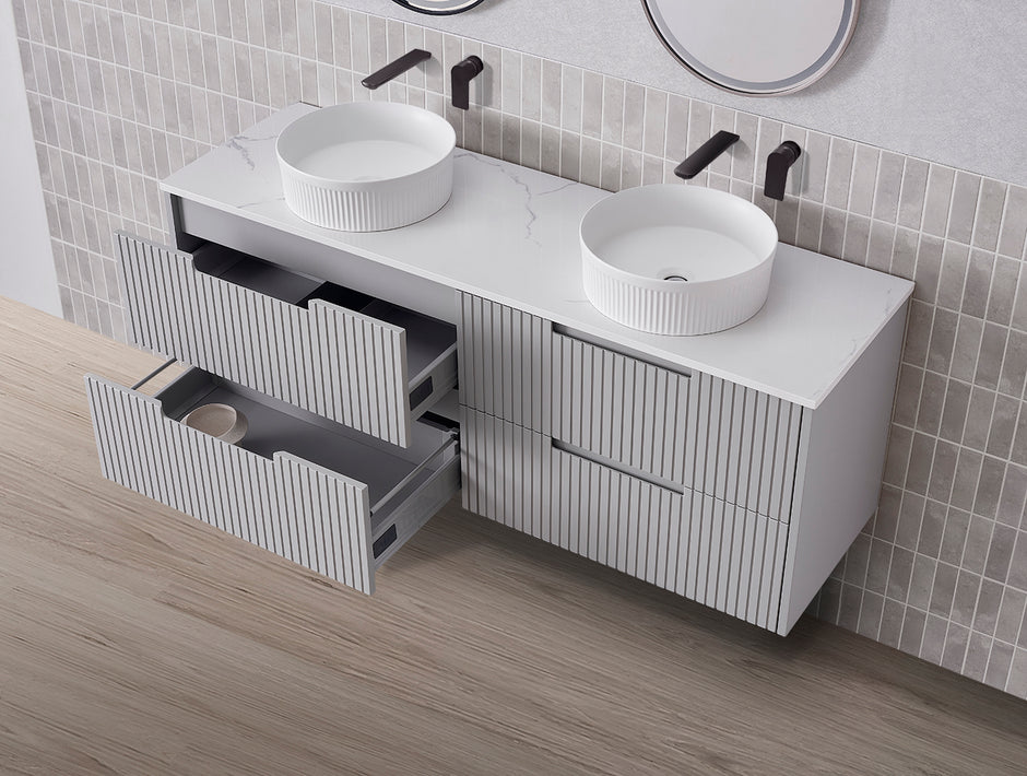 Elena 1200mm Urban Grey Wall Hung Vanity