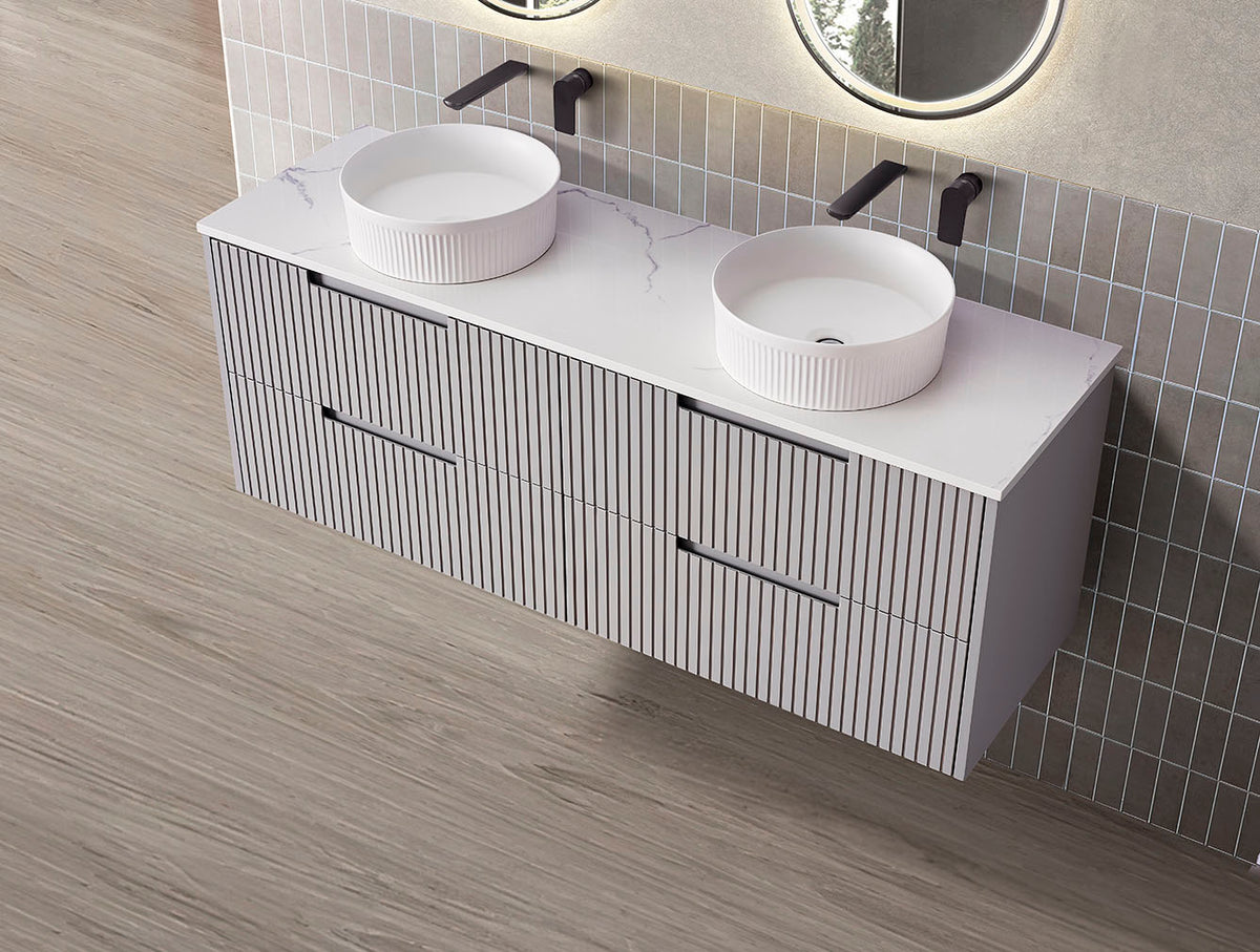 Elena 1200mm Urban Grey Wall Hung Vanity