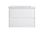 Yoko 750mm Gloss White Wall Hung Vanity