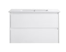 Yoko 900mm Gloss White Wall Hung Vanity