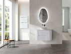 Bristol 1500mm Double Bowl Matt White Wall Hung Vanity