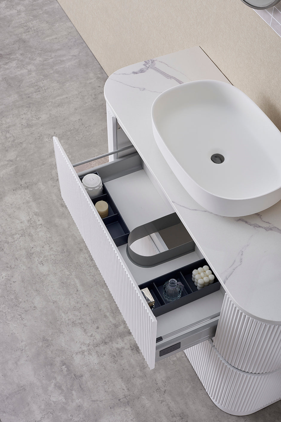 Avia Hudson 1200mm Matt White Floor Standing Vanity