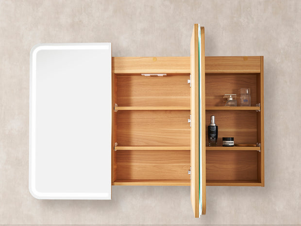 Austin 1200mm Rosewood LED Shaving Cabinet