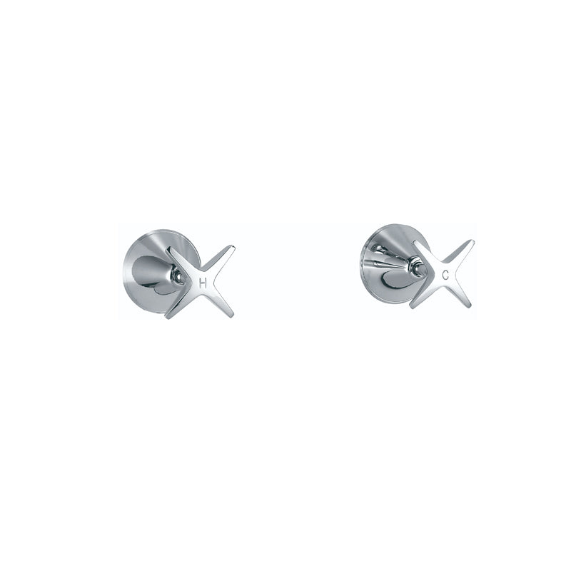 Zenmo Sea Star Wall Top Assembly in Chrome
