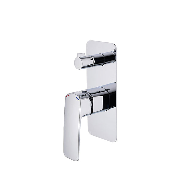 Zenmo Bravo-II Shower Mixer with Diverter in Chrome