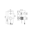 Zenmo Tiara Shower Mixer with Diverter