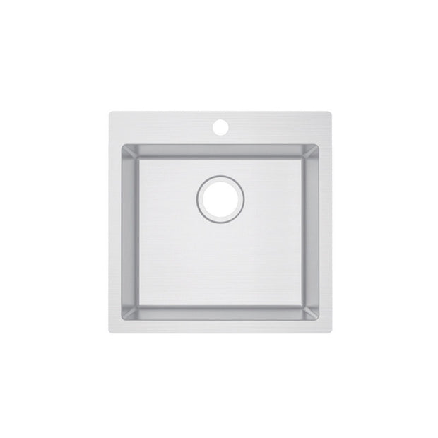 Zenmo Impact Stainless Steel Top Mounted Sink with Tap Hole in Stainless Steel