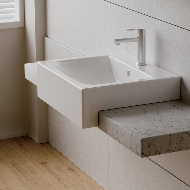 Zenmo Fabbris-II Semi Recessed Basin lifestyle
