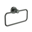 Ikon Linie Towel Ring in Gun Metal
