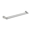 Zenmo Exon 75cm Double Towel Rail in Brushed Nickel