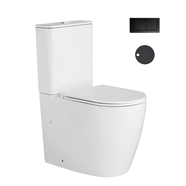 Zenmo Zenmo Toilet Suite in Matte Black