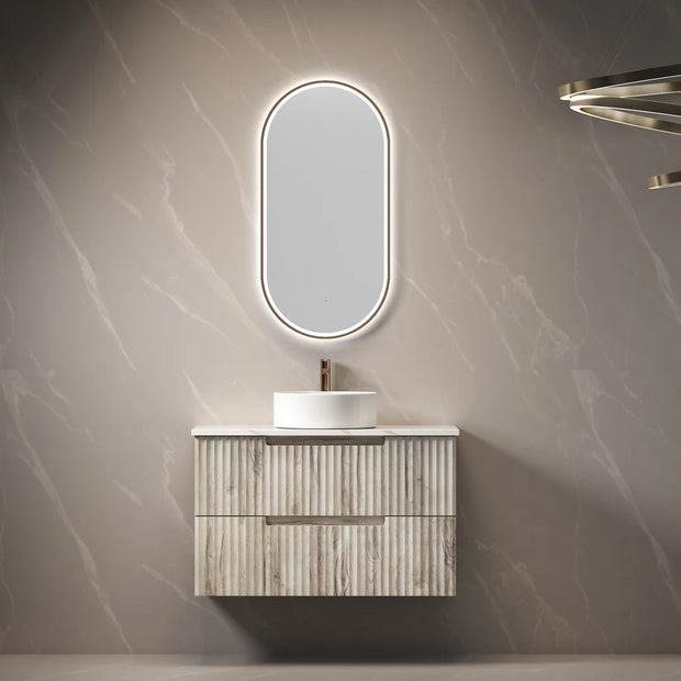 Beau Monde Pill 450mm LED Mirror