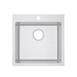 Zenmo Impact Stainless Steel Top Mounted Sink with Tap Hole