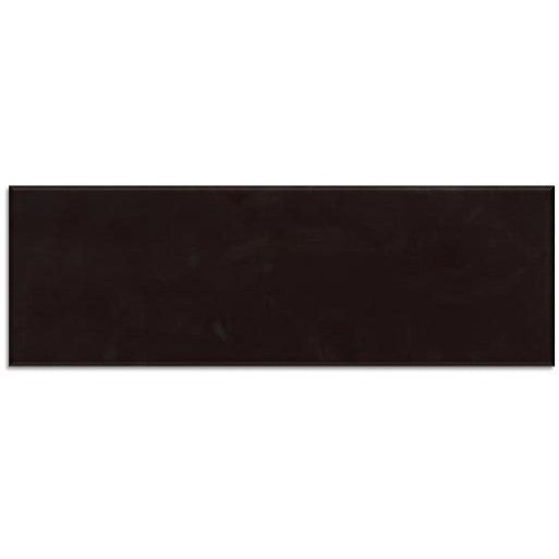 Black Gloss Ceramic Subway Tiles tile