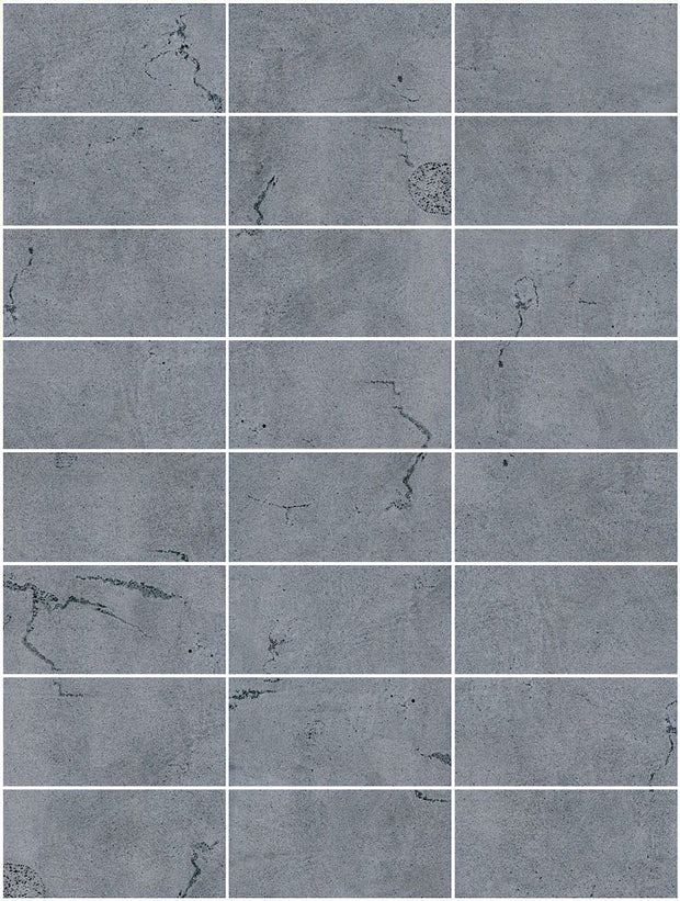 Bluestone Blue Grey External Stone Look Porcelain Tiles 300x600mm in a room setting