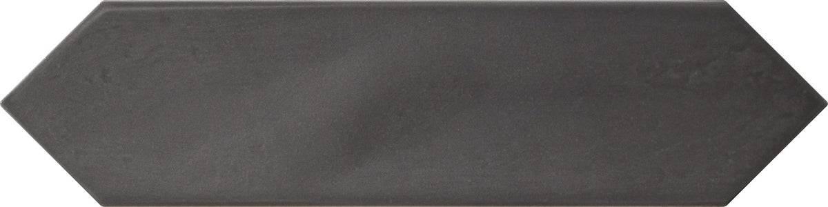 Crayons Charcoal Elongated Hexagon Tiles 75x300mm