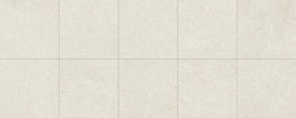 Frammenti White Concrete Look Porcelain Tiles 320x280mm mosaic sheet