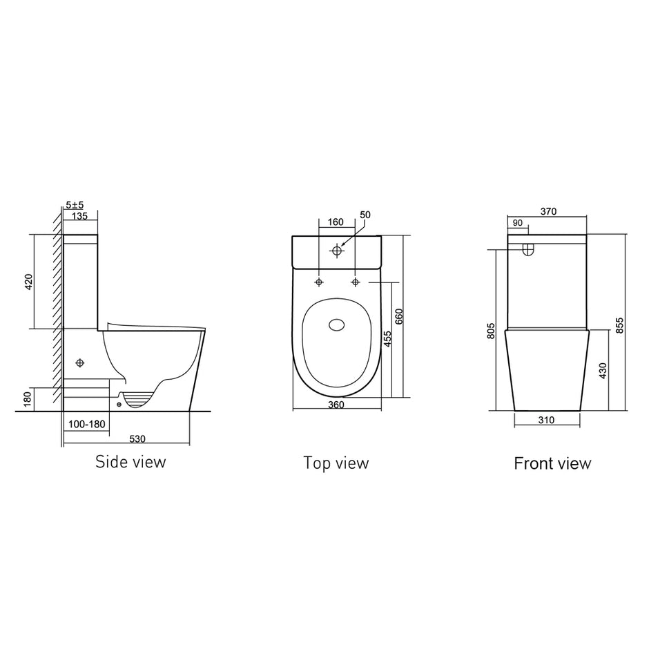 Zenmo Milan Toilet Suite