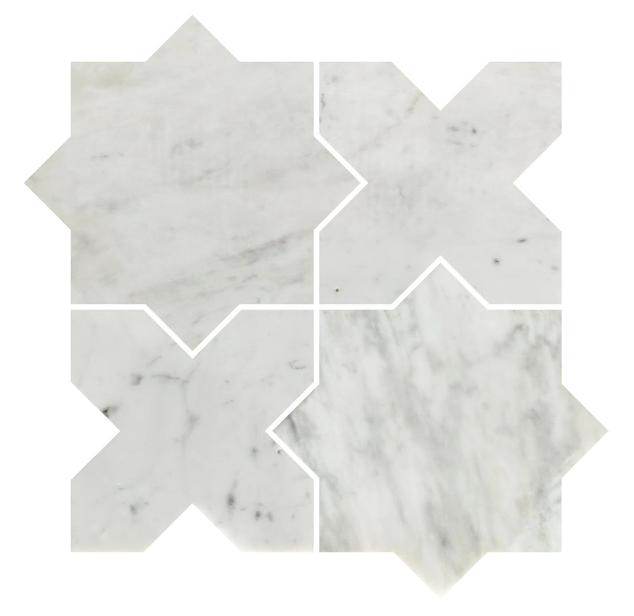 COASTAL CARRARA CHIP SIZE 104X104MM FRAME SIZE 243x243x8 SHEET SIZE 210X210X8 - COASTAL CARRARA -02