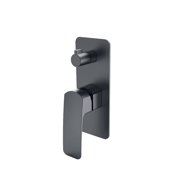 Zenmo Bravo-II Shower Mixer with Diverter in Gun Metal