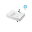 Zenmo Urbano Wall Hung Basin Right Hand Bowl