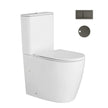 Zenmo Zenmo Toilet Suite in Gun Metal