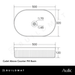 Cadel Gloss White Basin