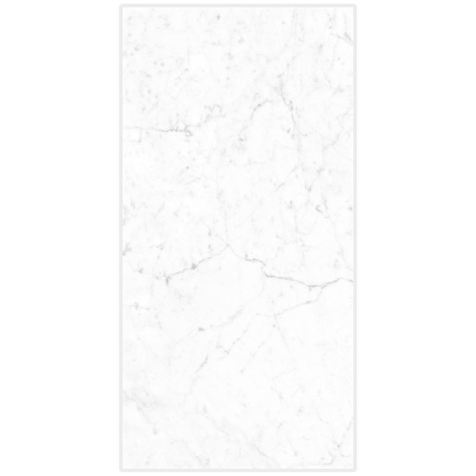 Carrara Venato Honed Marble Look Porcelain Tiles 600x1200mm tile