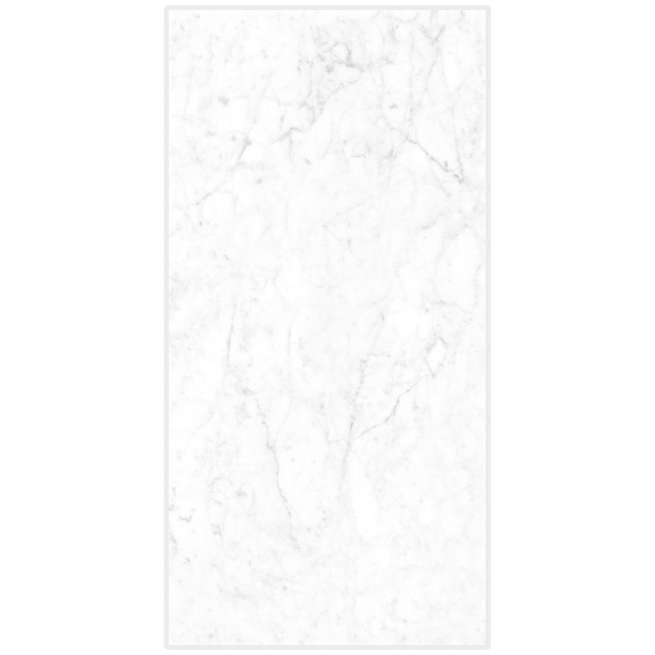 Carrara Venato Polished Marble Look Porcelain Tiles 600x1200mm tile