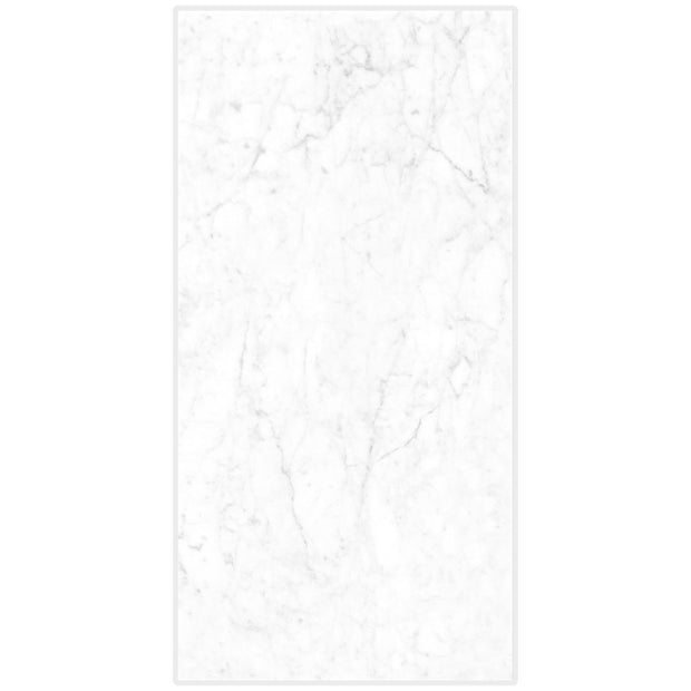 Carrara Venato Polished Marble Look Porcelain Tiles 600x1200mm tile