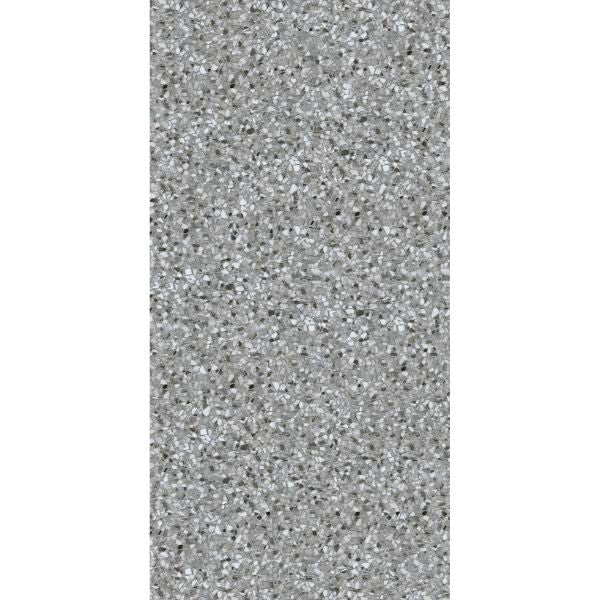 Castle Grey Matt Terrazzo Look Porcelain Tiles tile