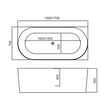 Zenmo Piaza Right Hand Freestanding Bath