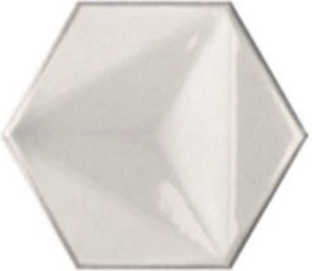 Chroma Perla 3D Hexagon Tiles 150x173mm