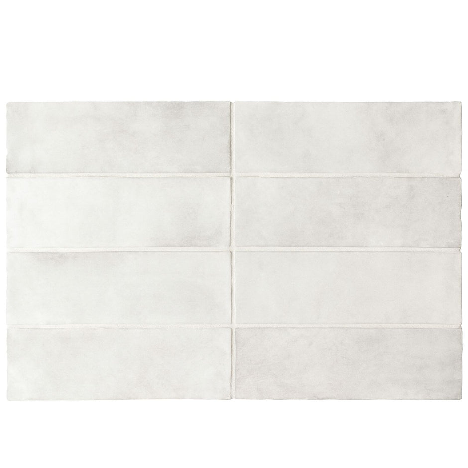 Coastal Gris Nuage Matt Ceramic Subway Tiles 65x200mm tile