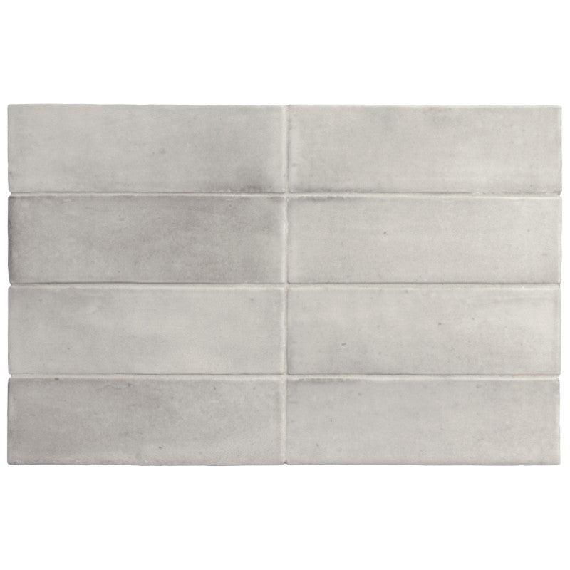 Coco Amber Grey Matt Porcelain Subway Tiles tile