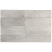 Coco Amber Grey Matt Porcelain Subway Tiles tile