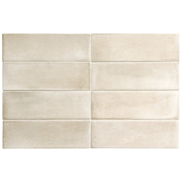 Coco Canvas Matt Porcelain Subway Tiles tile