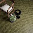 Coco Verde Matt Porcelain Subway Tiles in a room setting