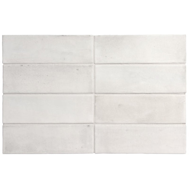 Coco White Matt Porcelain Subway Tiles tile