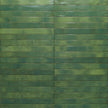 Colors Green Gloss Porcelain Subway Tiles in a room setting