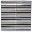 Concave Grey Gloss Porcelain Mosaic tile