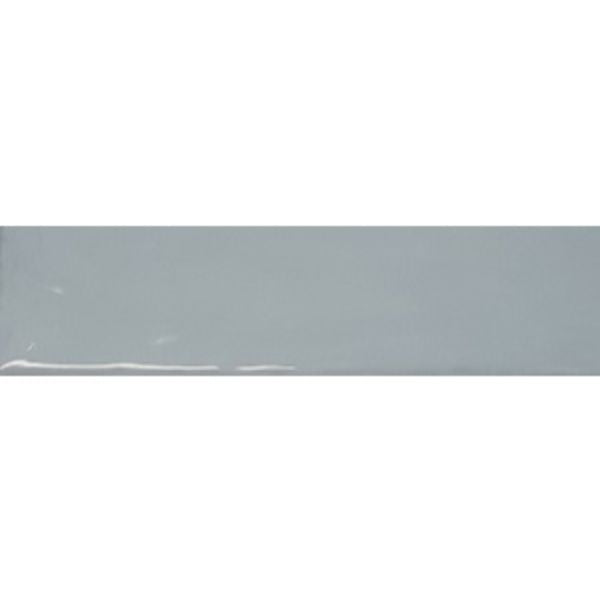 Cottage Ash Blue Gloss Ceramic Subway Tiles tile
