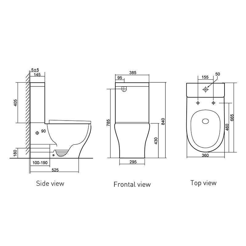 Zenmo Vivo-II Toilet Suite