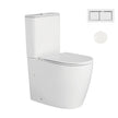 Zenmo Zenmo Toilet Suite in Matte White