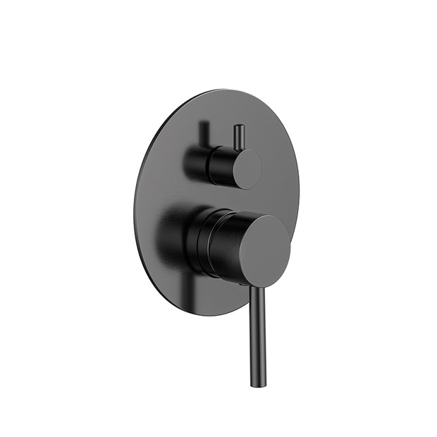 Zenmo Jess Shower Mixer with Diverter in Gun Metal