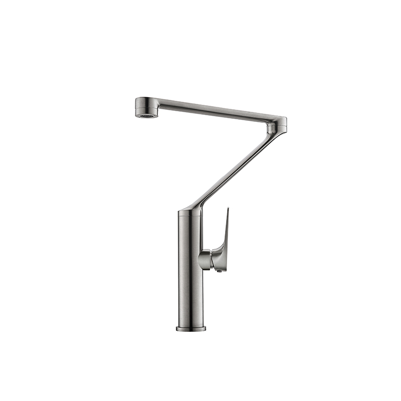 Zenmo Exon7 Sink Mixer in Brushed Nickel